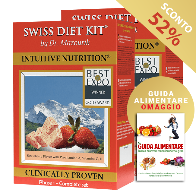 Swiss Diet Kit trattamento 2 mesi + Guida Alimentare omaggio